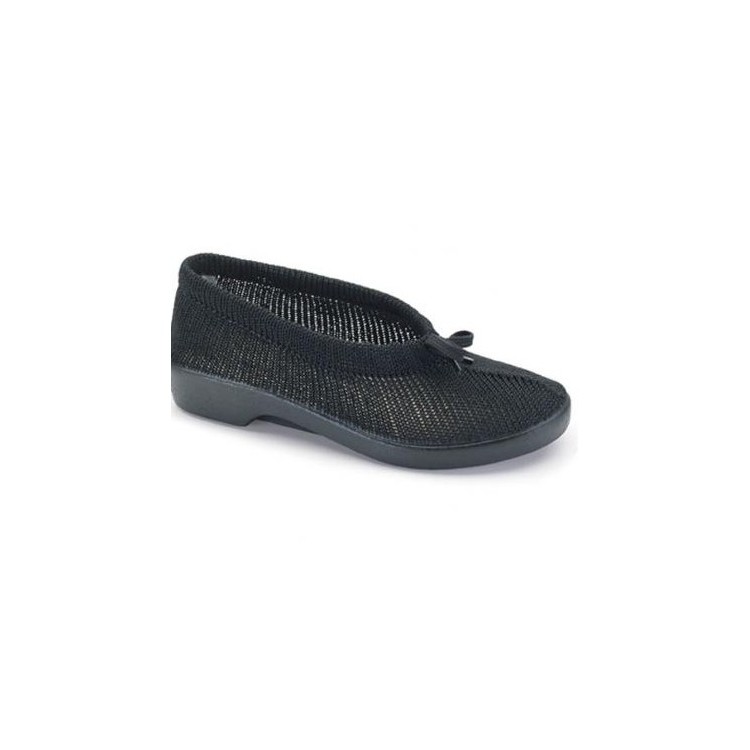ZAPATILLA TERAPÉUTICO GANCHILLO ELASTICA DE COLOR NEGRO O BEIGE. TALLA 40