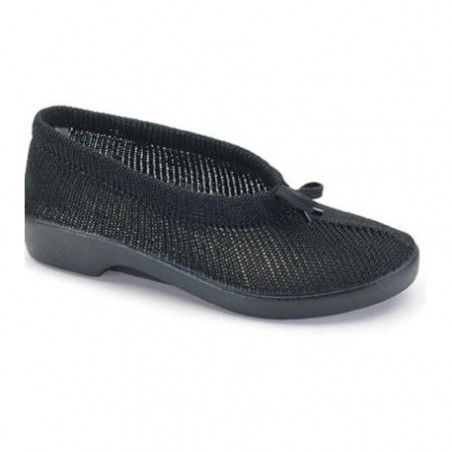 ZAPATILLA TERAPÉUTICO GANCHILLO ELASTICA DE COLOR NEGRO O BEIGE. TALLA 40