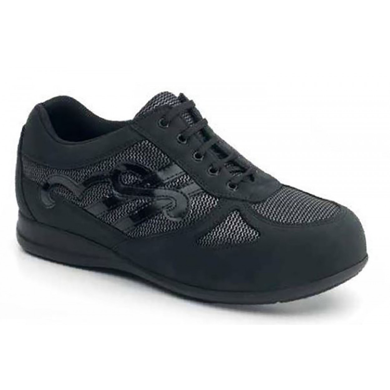 ZAPATILLA DEPORTIVA ORTOPÉDICA COLOR NEGRO. TALLA 38