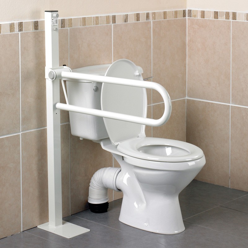 BARRA DE BAÑO ABATIBLE SOBRE MÁSTIL