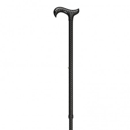 BASTÓN EXTENSIBLE ESTAMPADO GRIS/NEGRO