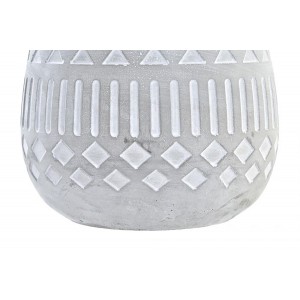 macetero decorativo de cemento en set de 2, comprar decoracion de jardin