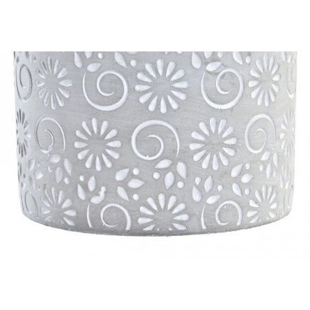 macetero decorativo de cemento en set de 2, comprar decoracion de jardin