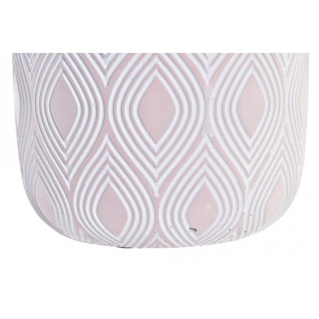 MACETERO DECORATIVO URBAN ROSA SET 2