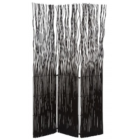 Biombo separador negro para decorar tu hogar a los mejores precios tienda online