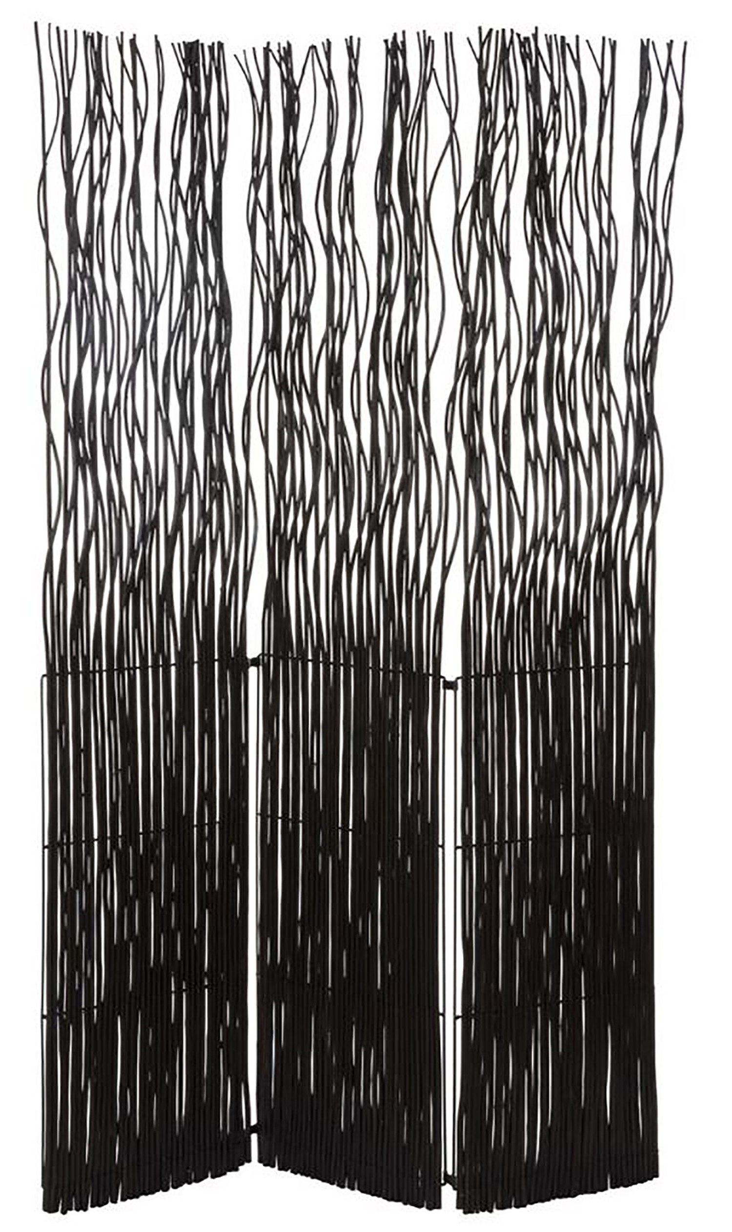 Biombo separador negro para decorar tu hogar a los mejores precios tienda online