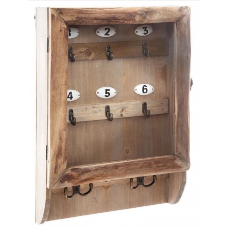 Guardallaves vintage de madera decoracion de hogar barata comprar online