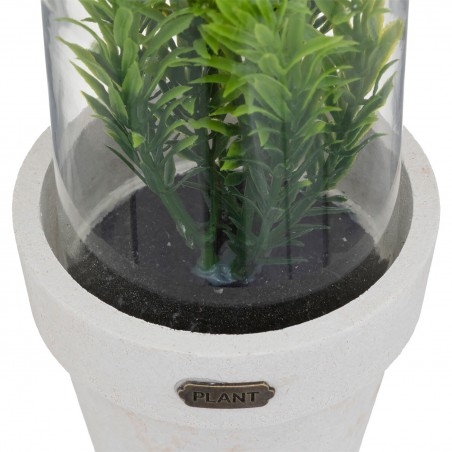 PLANTA DECORATIVA ARTIFICIAL ENCAPSULADA 9X22CM