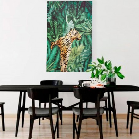 CUADRO DECORATIVO PARED JUNGLE TROPIC 60X90CM