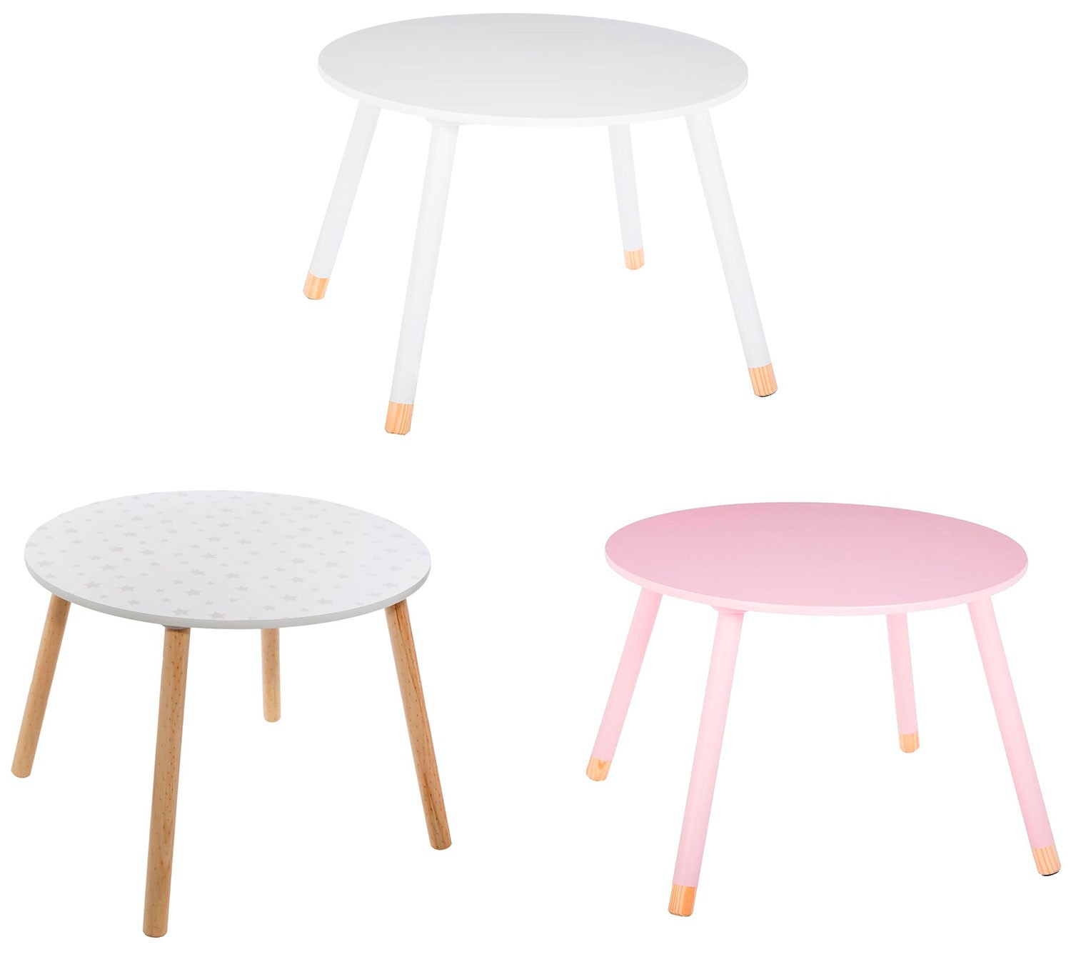 MESA INFANTIL MADERA LUR 60CM