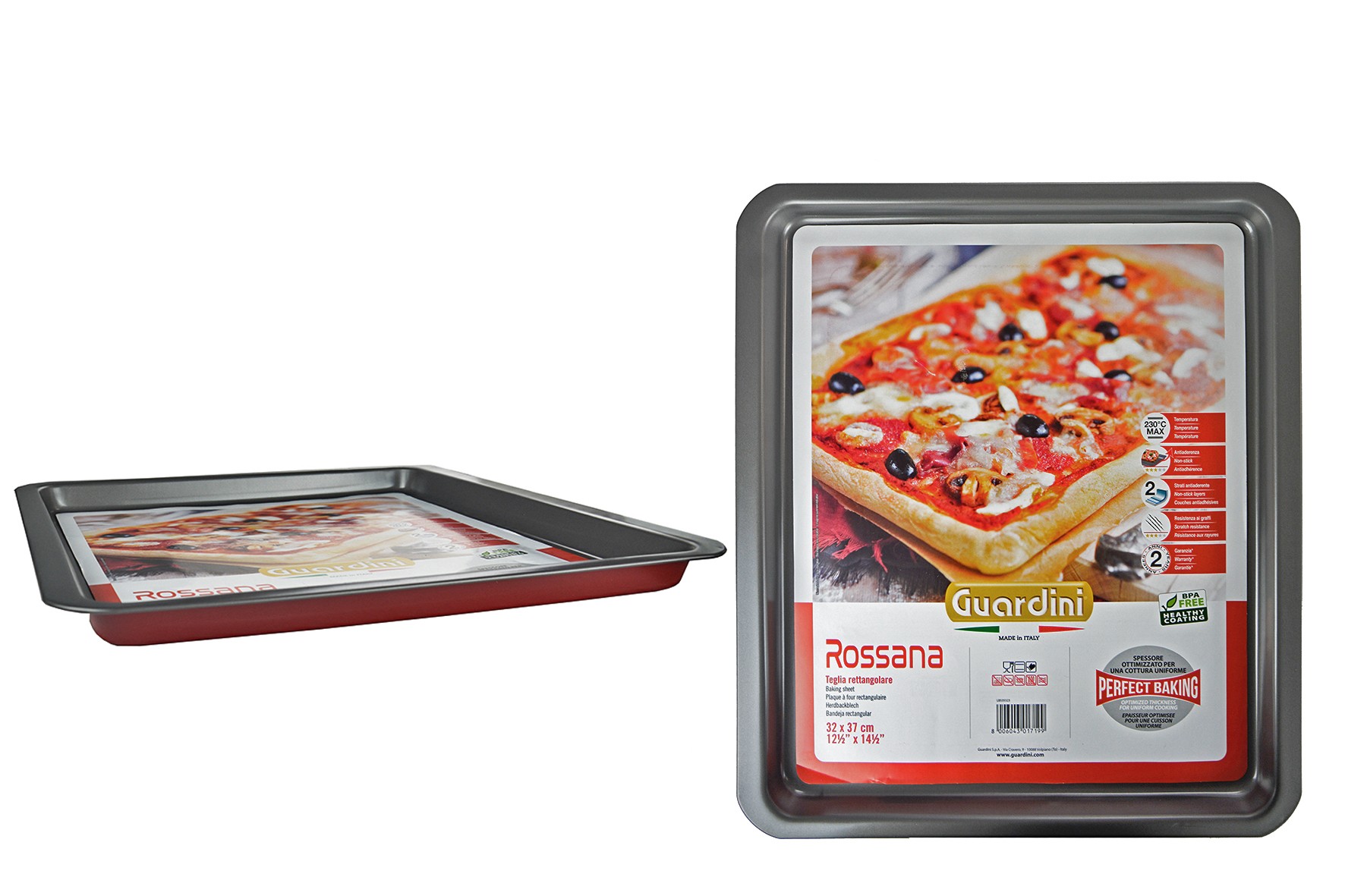BANDEJA PIZZA PARA HORNO ANTIADHERENTE 32X37