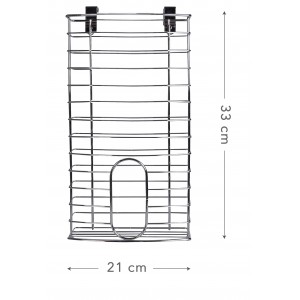 PORTABOLSAS COLGANTE DE METAL 33X21X10