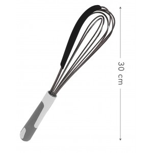 VARILLA DE COCINA PARA BATIR CON MANGO 30 CM