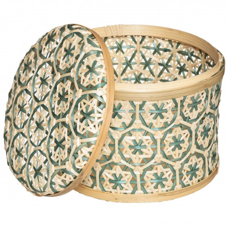 CESTA ALMACENAJE DECORATIVA GUEKE SET 2