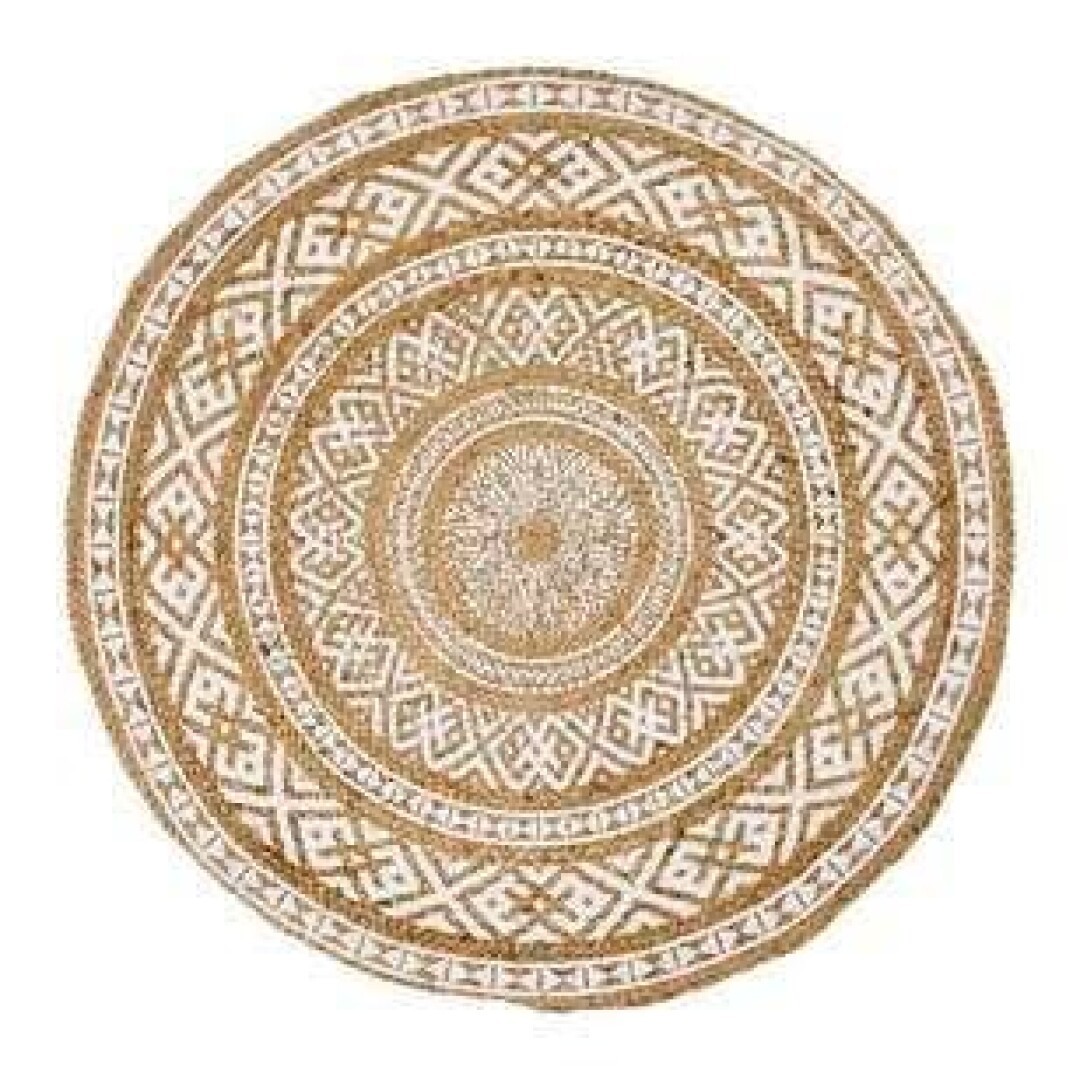 ALFOMBRA CIRCULAR YUTE...