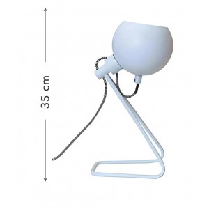 LAMPARA METÁLICA DE MESA "PASTEL" 35 CM