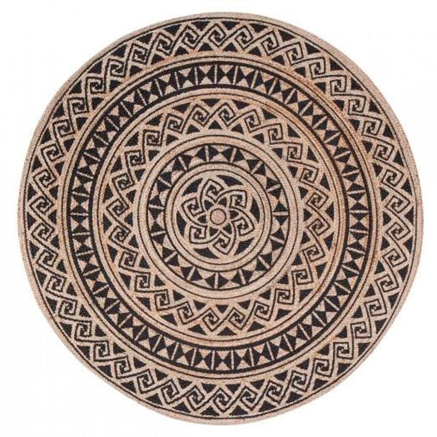 ALFOMBRA CIRCULAR YUTE...
