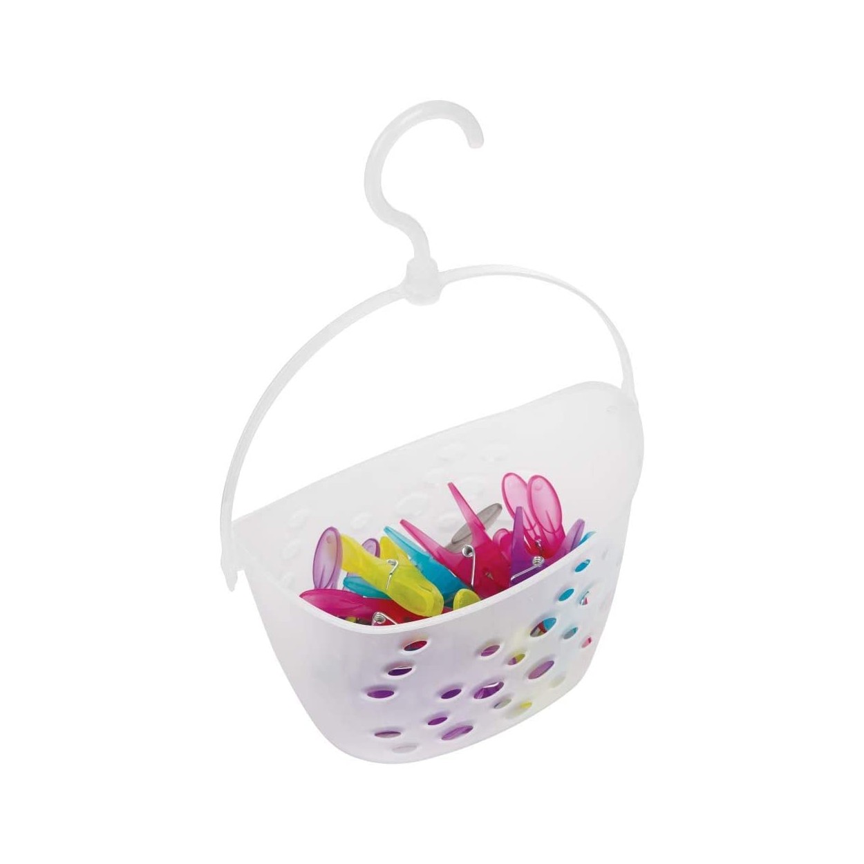 PINZAS PARA LA ROPA + CANASTA PACK 24