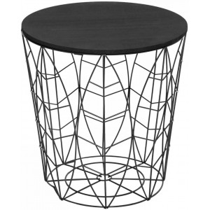 MESA DE CENTRO KUMI BLACK 39,5X41