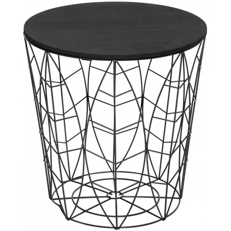 MESA DE CENTRO KUMI BLACK 39,5X41