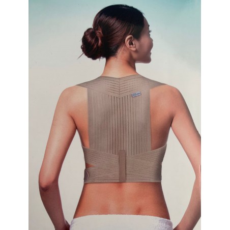 Faja espaldillera, corrector de postura, soporte lumbar, espalda recta, alivio dolor espalda