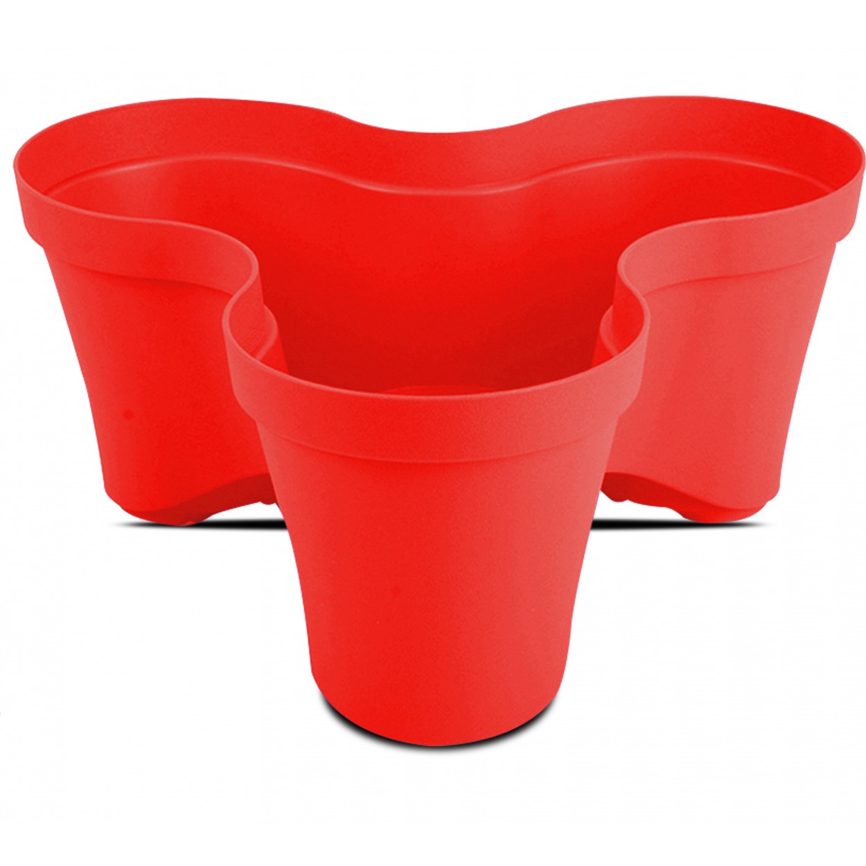 MACETERO APILABLE ROJO 38,5X17