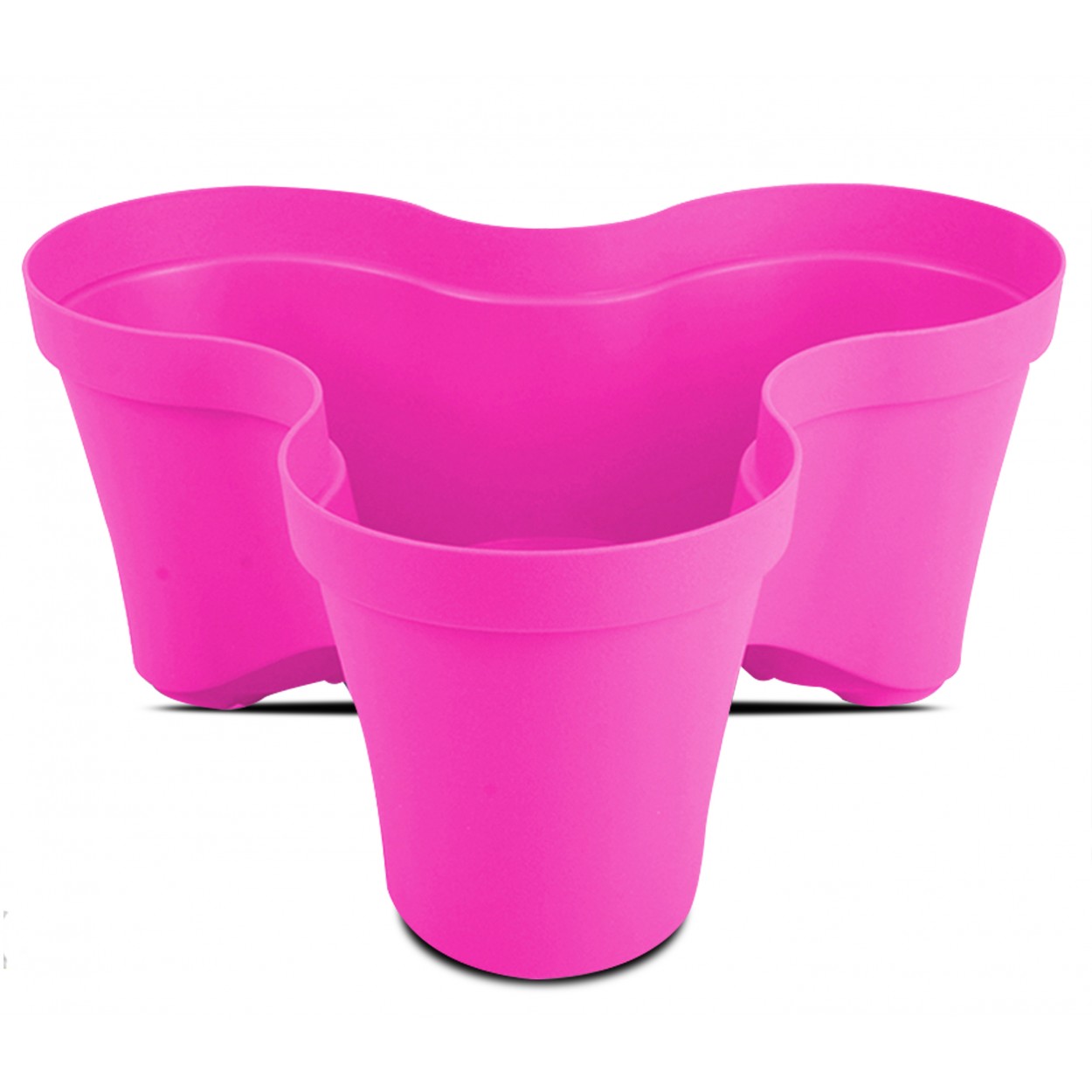 MACETERO APILABLE ROSA 38,5X17