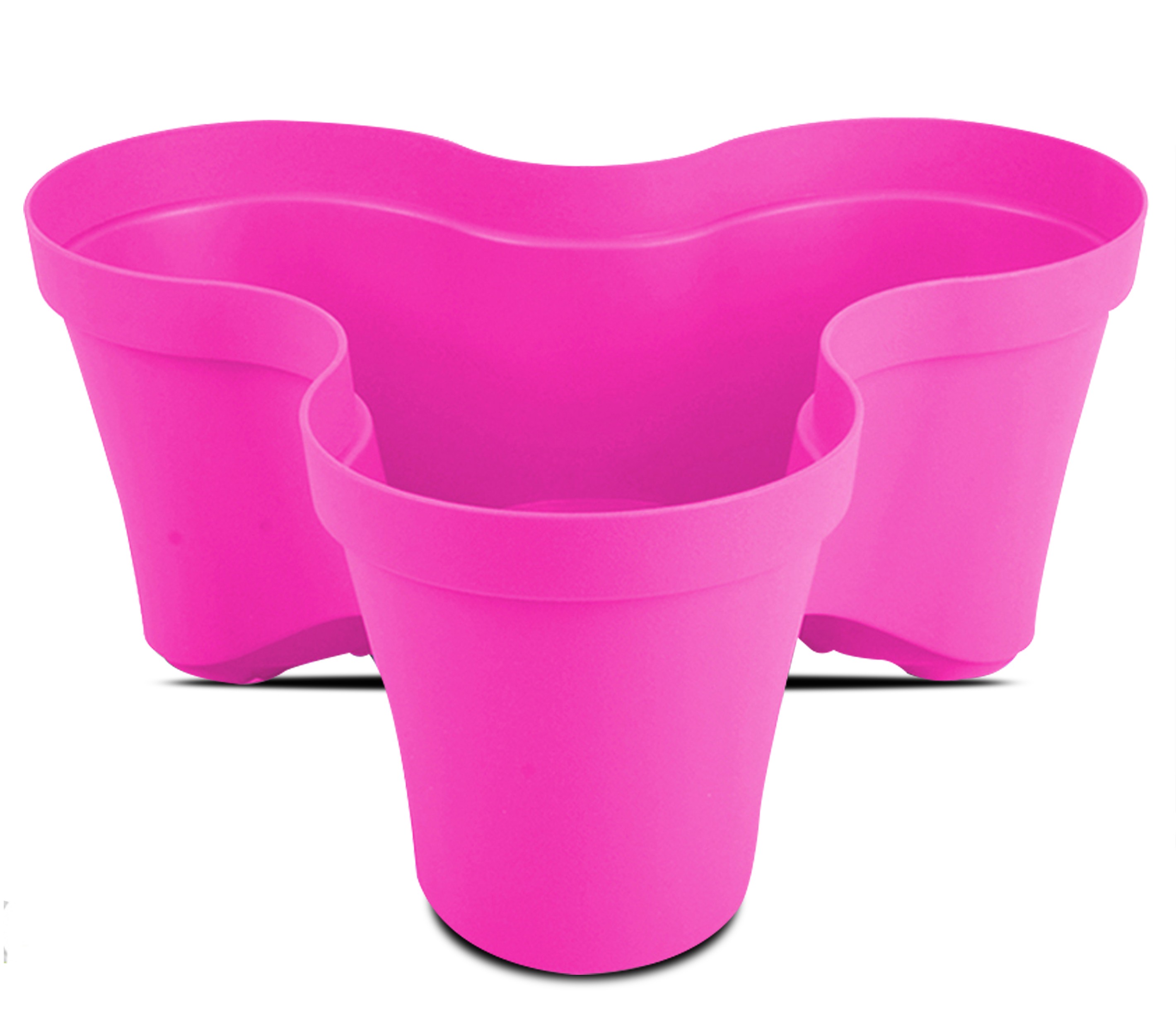 MACETERO APILABLE ROSA 38,5X17