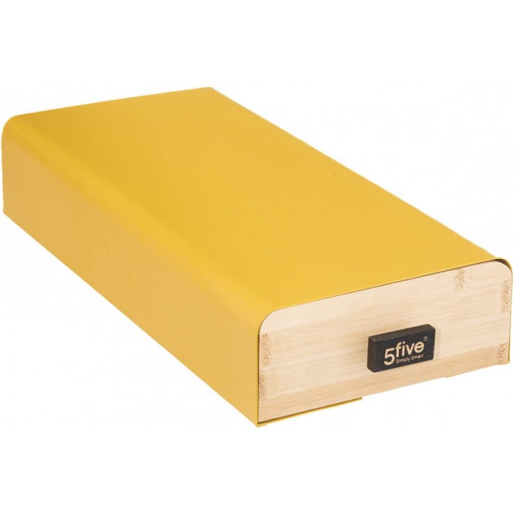 PORTA CÁPSULAS CAJA DE MADERA 17,8X38X7,3