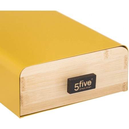 PORTA CÁPSULAS CAJA DE MADERA 17,8X38X7,3