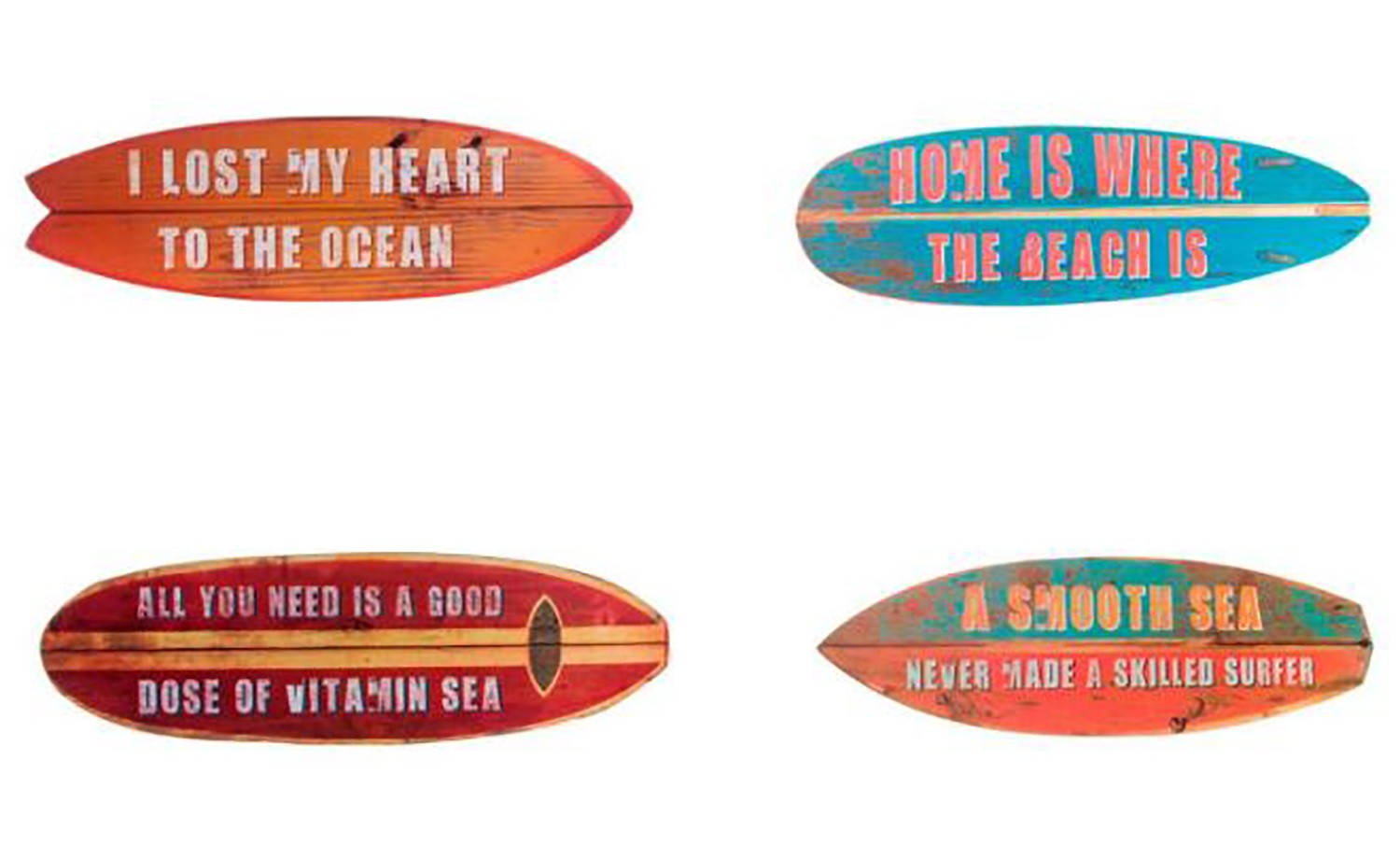 CUADRO DECORATIVO "TABLA DE SURF" 48X15