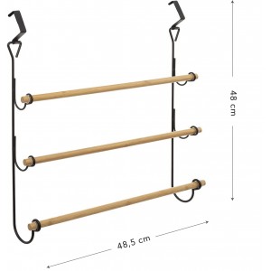 TOALLERO COLGANTE DE PUERTA 48,5X12X48