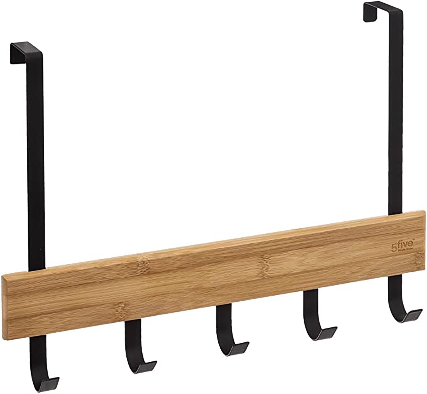 TOALLERO DE PUERTA 5 GANCHOS 40X2X29,8