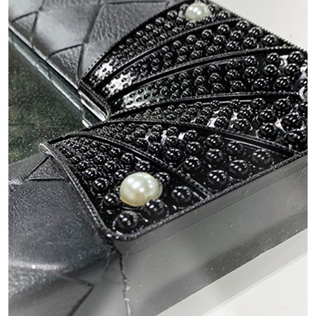 ESPEJO DE PIE POLIPIEL NEGRO 40X130