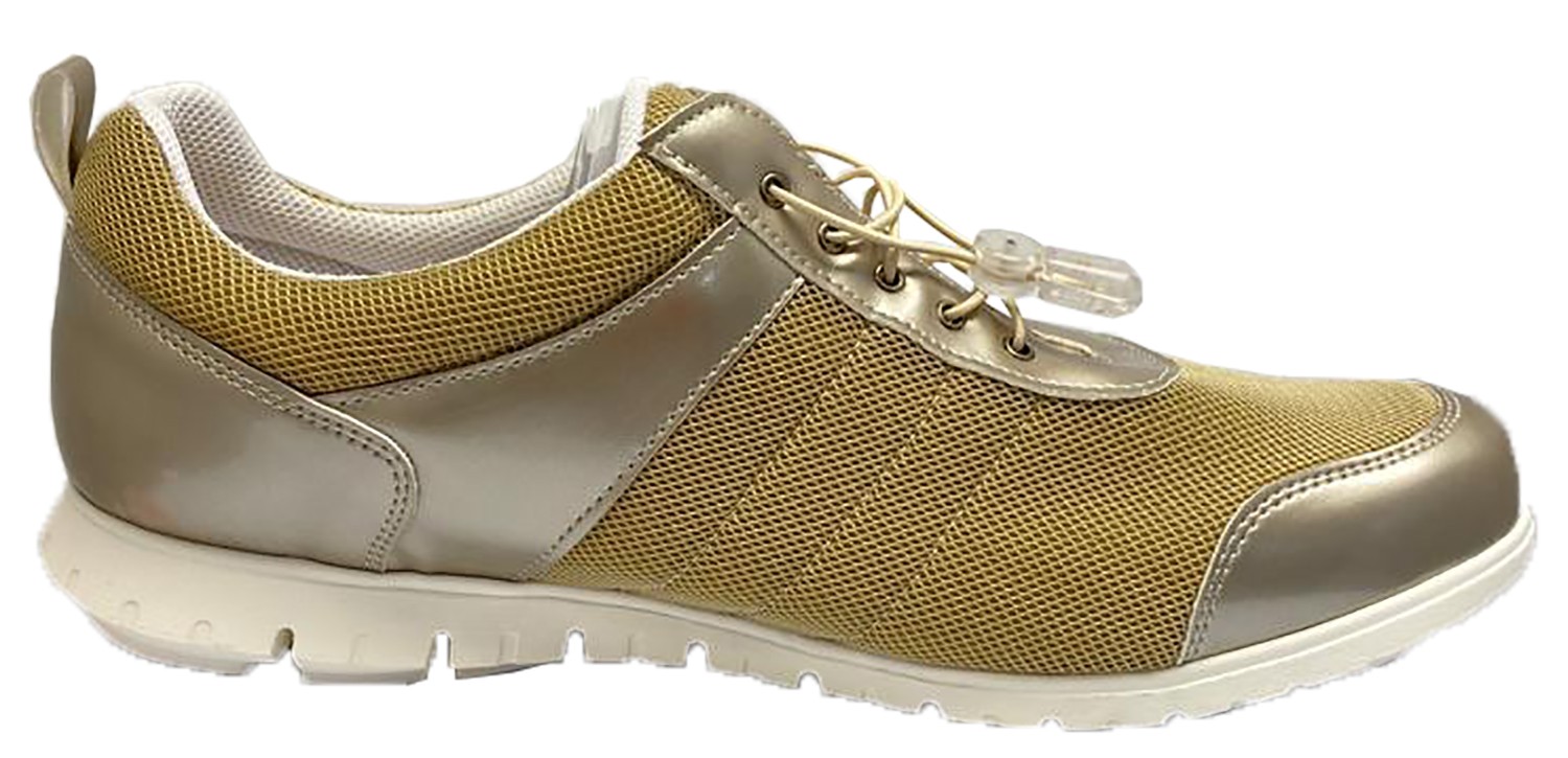 ZAPATILLAS DEPORTIVAS SEÑORA COLOR BEIGE. TALLA 42