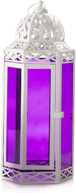 FAROL MORADO DECORACION TARA