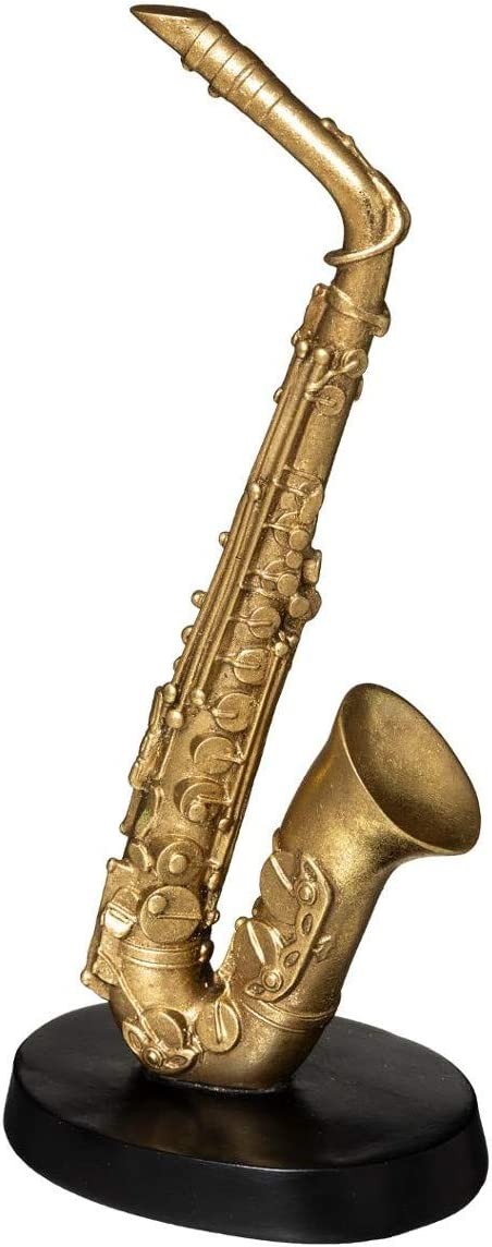 SAXOFÓN FIGURA DORADA DE...