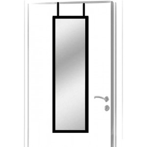 ESPEJO DE PUERTA NEGRO 36X110