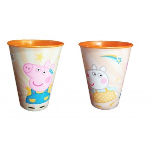 Glass of Peppa Pig