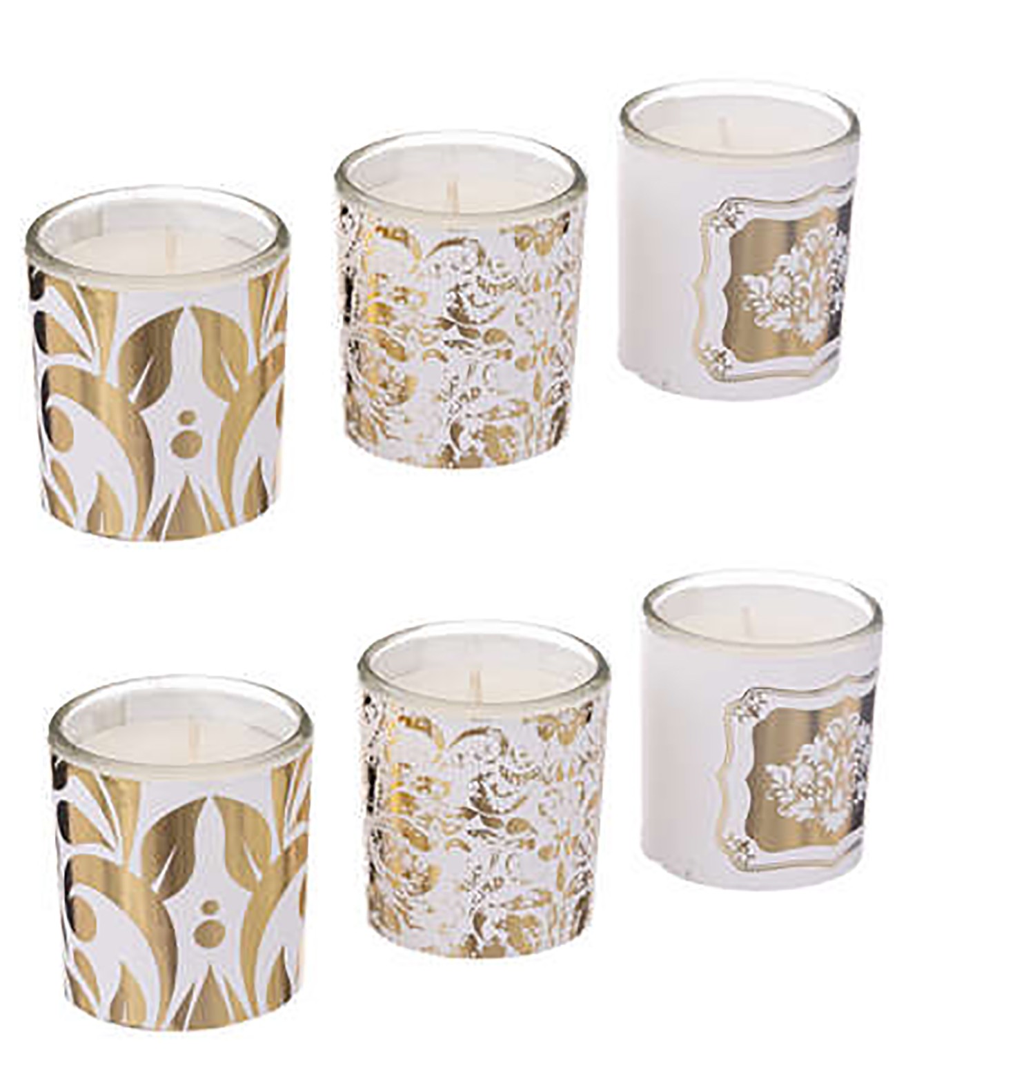 VELAS PERFUMADAS DORADAS...