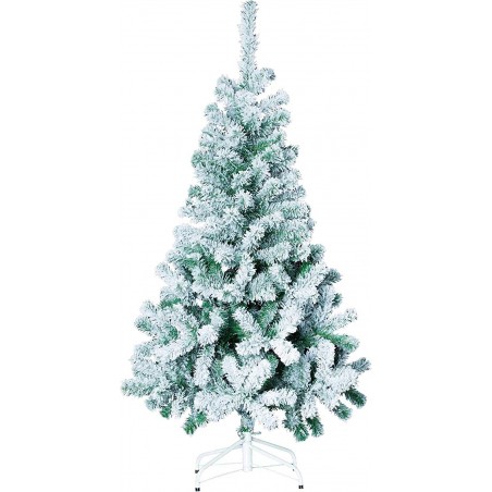 ÁRBOL DE NAVIDAD "FLOCADO" 150 CM