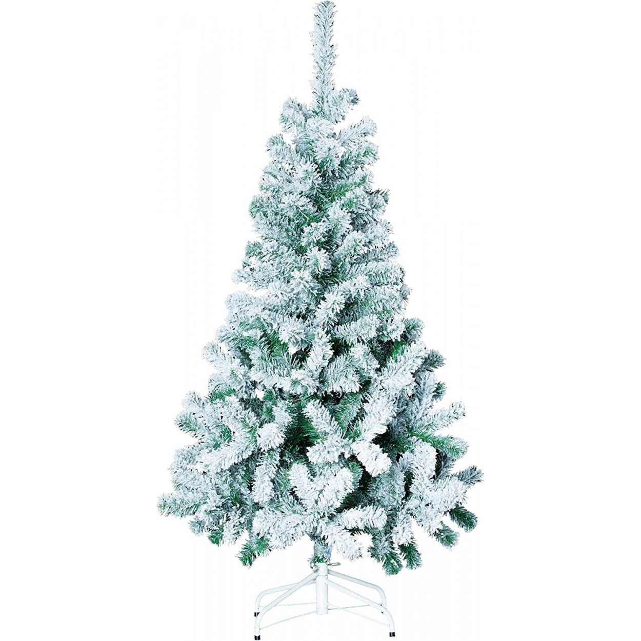 ÁRBOL DE NAVIDAD "FLOCADO" 150 CM