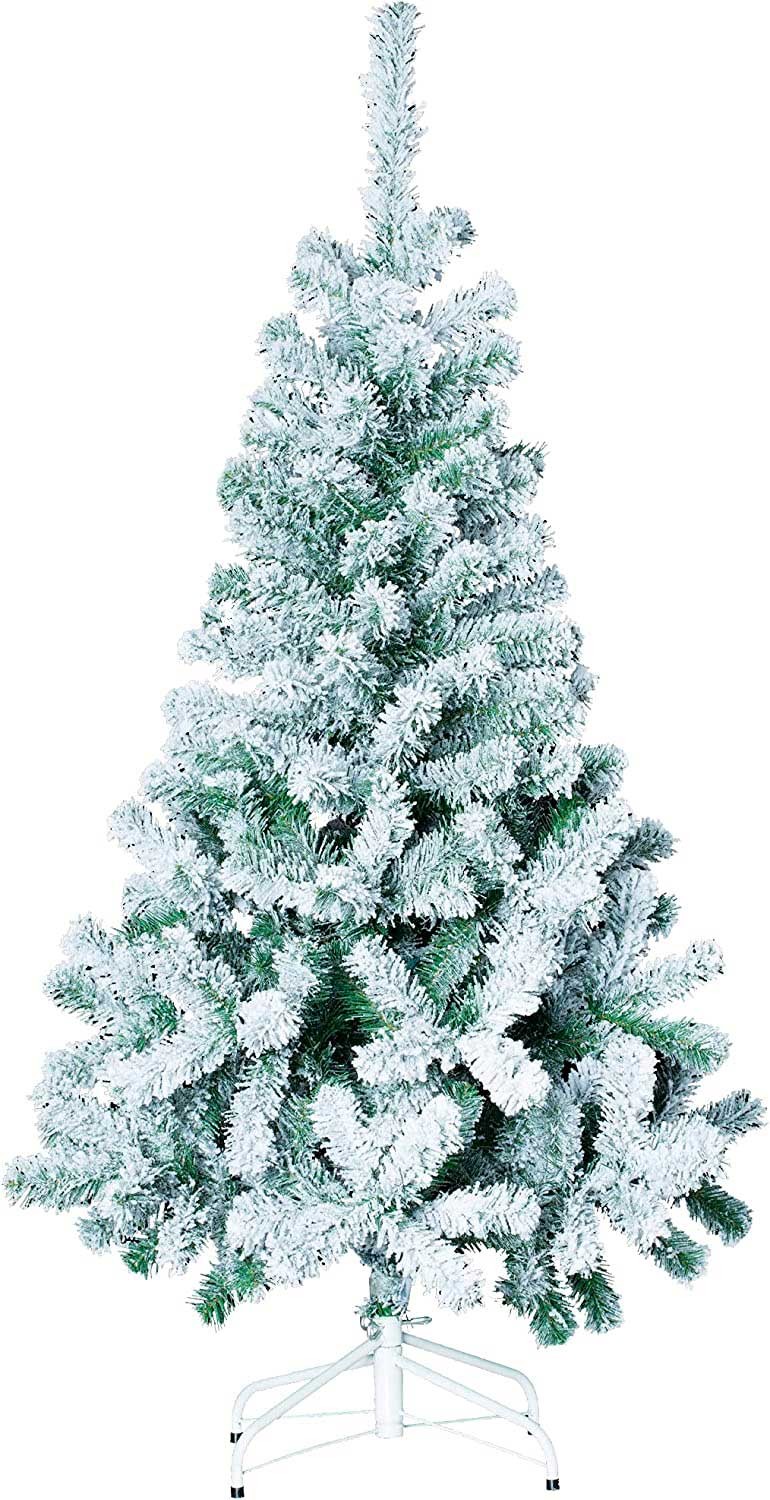 ÁRBOL DE NAVIDAD "FLOCADO" 150 CM