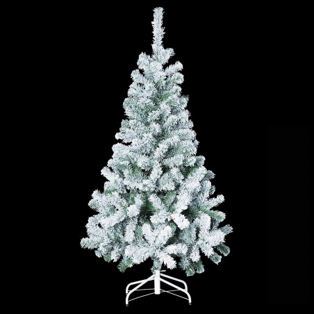 ÁRBOL DE NAVIDAD "FLOCADO" 150 CM