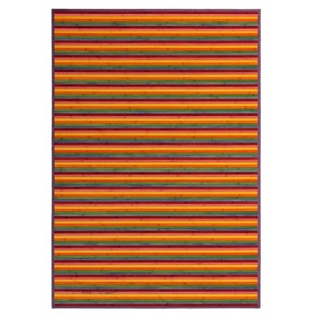 ALFOMBRA BAMBÚ MULTICOLOR TARA 140X200