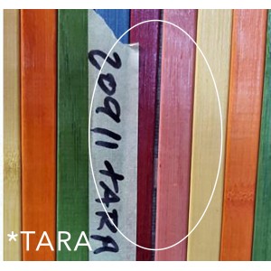 ALFOMBRA BAMBÚ MULTICOLOR TARA 140X200