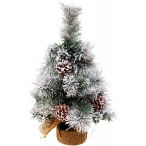 ÁRBOL DE NAVIDAD "FLOCADO"...