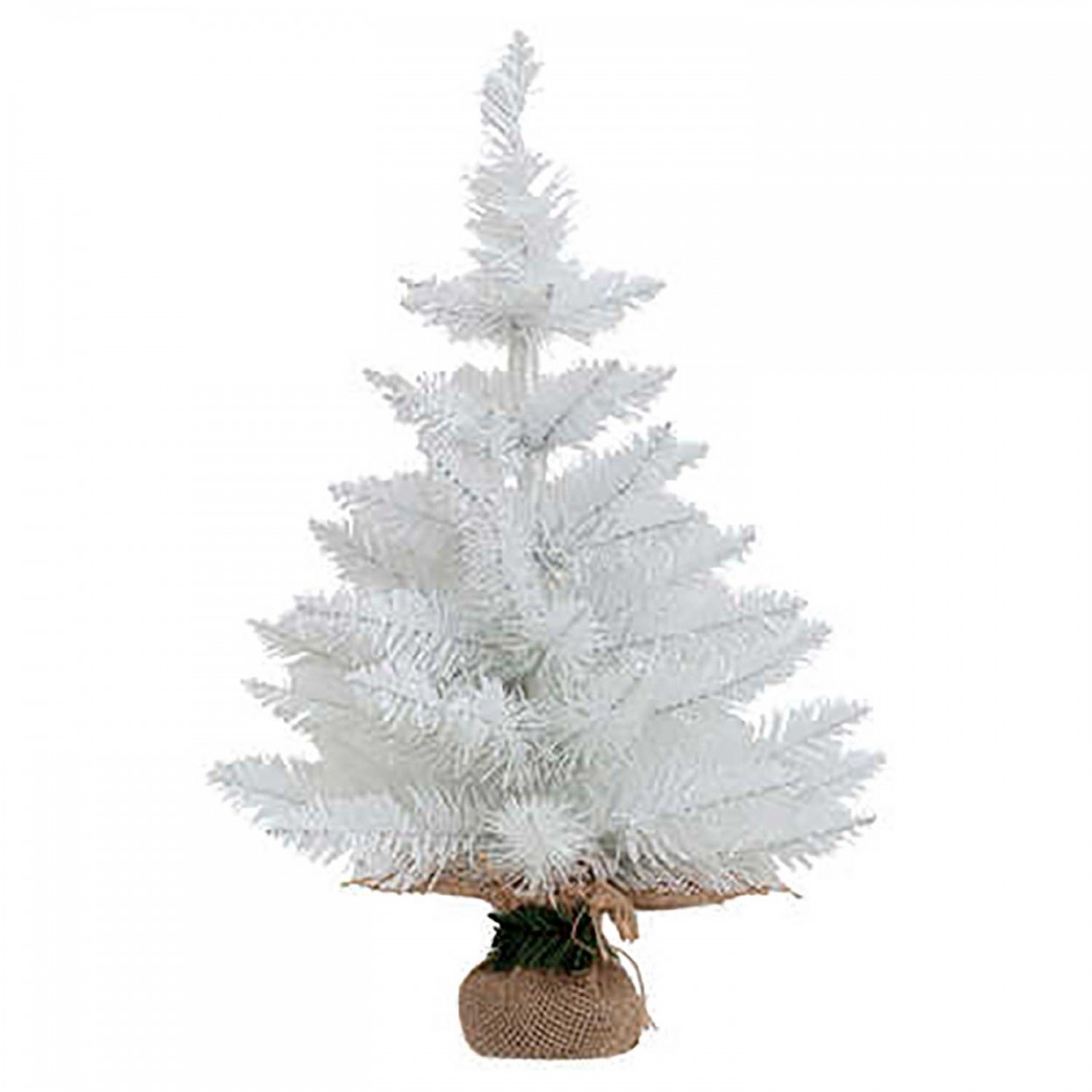 ÁRBOL DE NAVIDAD DECORATIVO "BLANCO" 50 CM