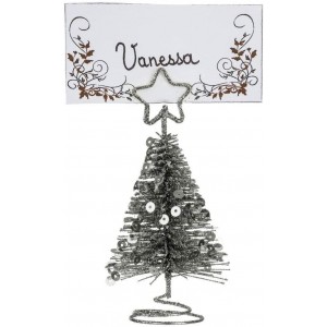 ADORNO NAVIDEÑO DE METAL "ÁRBOL DE NAVIDAD"