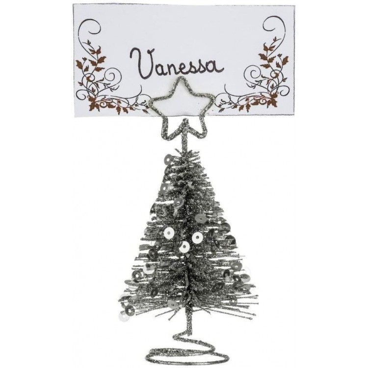 ADORNO NAVIDEÑO DE METAL "ÁRBOL DE NAVIDAD"